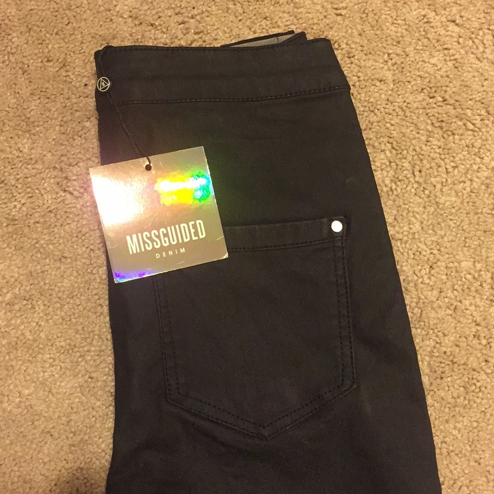 Black stretch Vice high waist tube Jean